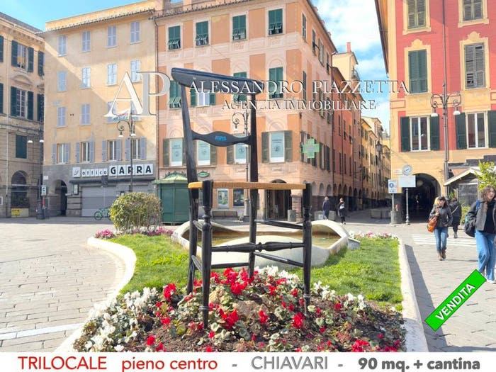 Appartamento quadrilocale in vendita in Via Marsala, Centro Storico, Chiavari