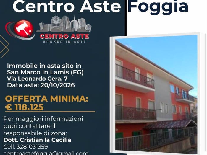 Appartamento con 6 locali in vendita in Via Leonardo Cera San Marco in Lamis FG Italia, Centro, San Marco in Lamis