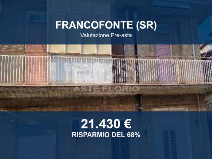Appartamento quadrilocale in vendita in Via Europa, Francofonte
