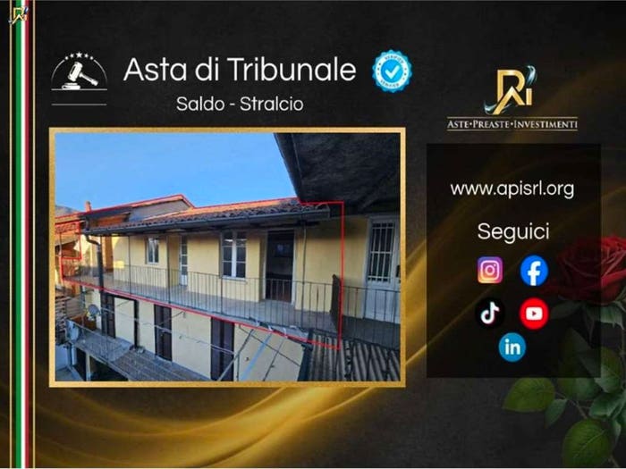 Appartamento trilocale in vendita in Via Biasini, Azzio