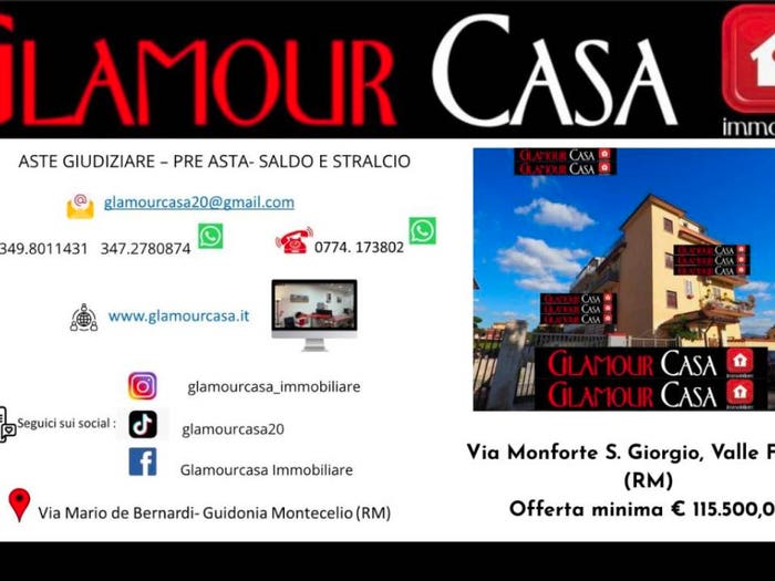 Appartamento quadrilocale in vendita in Via Monforte S Giorgio, Borghesiana, Roma