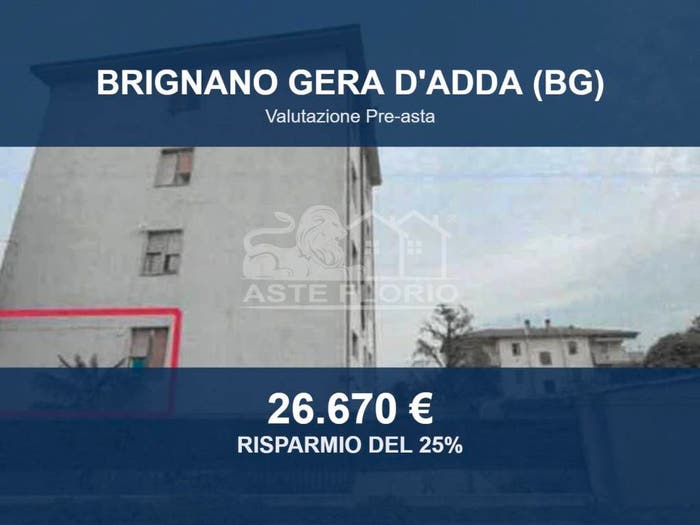 Appartamento trilocale in vendita in Via San Francesco, Brignano Gera d'Adda