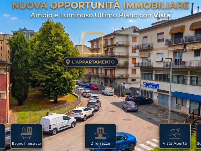 Appartamento con 5 locali in vendita in via monteverdi, Pistoia Ovest, Pistoia