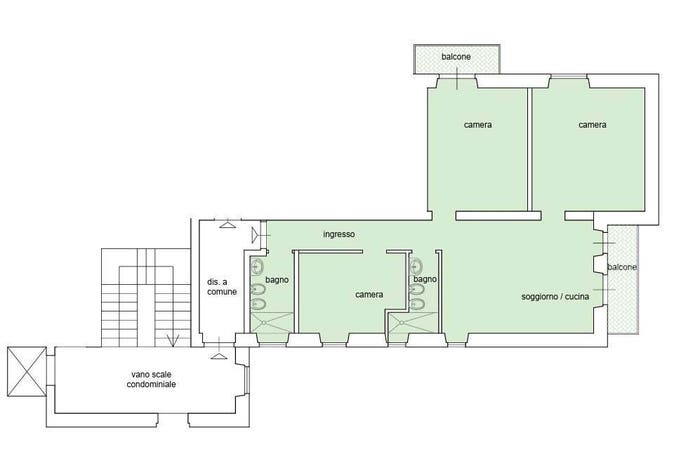 Appartamento quadrilocale in vendita in via Romagnosi, Leopoldo Vittorio Emanuele Statuto, Firenze