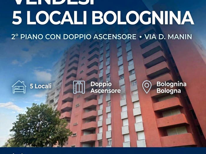 Appartamento con 5 locali in vendita in Via Daniele Manin, Bolognina, Bologna