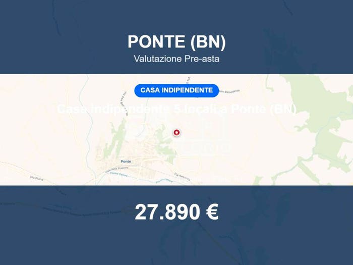 Casa con 5 locali in vendita in Via Campo D'Antuono, Ponte
