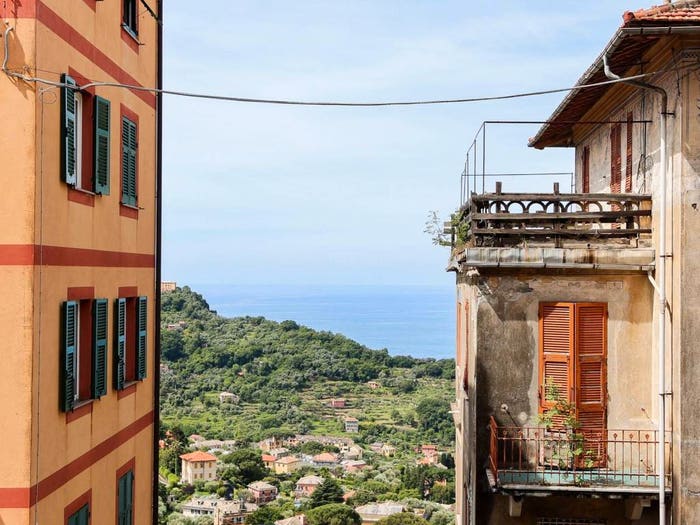 Appartamento quadrilocale in vendita in Via Aurelia, Centro, Camogli