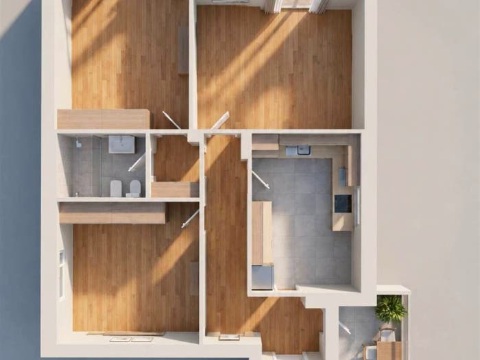 Appartamento quadrilocale in vendita in Pontino Bastia, Livorno