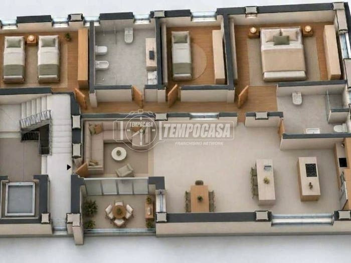 Appartamento quadrilocale in vendita in Viale Seneca, Centro, Camerino