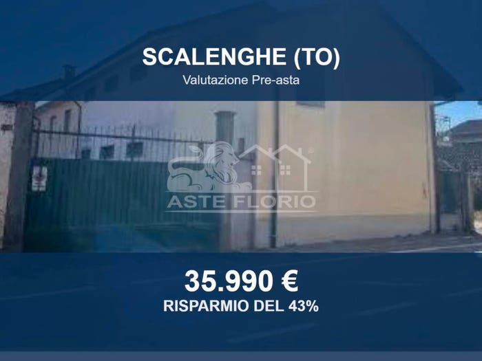Appartamento bilocale in vendita in Via Savigliani, Centro, Scalenghe