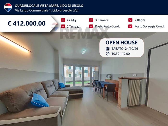 Appartamento con 5 locali in vendita in Lido Centro Ovest, Jesolo