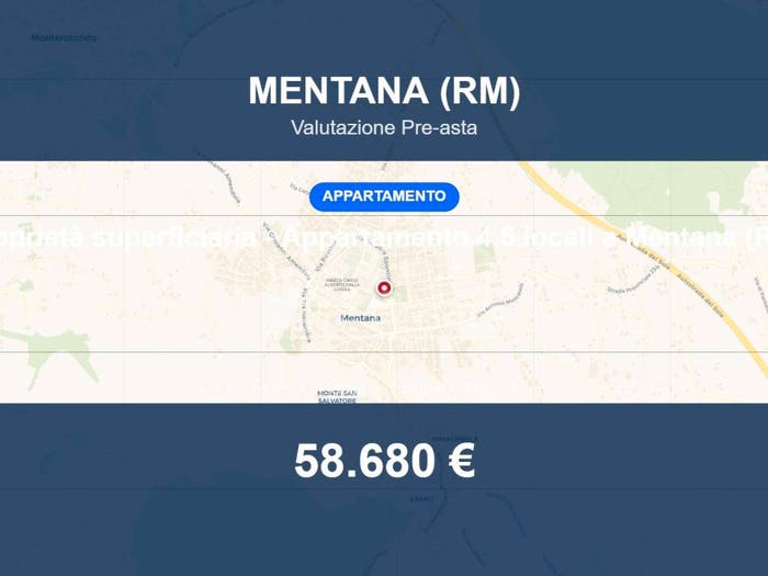 Appartamento quadrilocale in vendita in Via Gaspare Spontini, Centro, Mentana