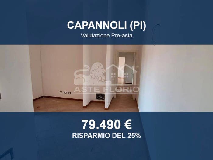 Appartamento trilocale in vendita in Via Gramsci, Centro, Capannoli