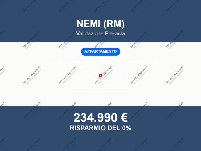 Appartamento con 6 locali in vendita in Via Nemorense, Nemi