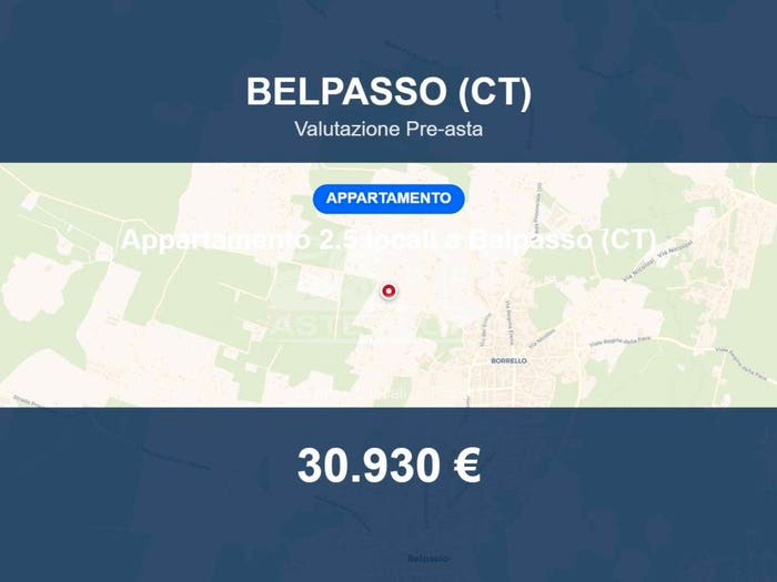 Appartamento bilocale in vendita in Via Calatafini, Centro, Belpasso