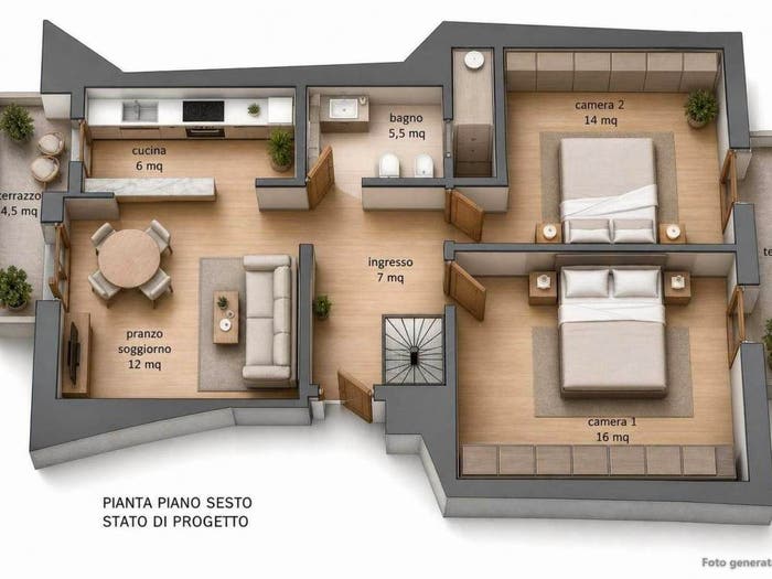 Appartamento con 5 locali in vendita in via Monteverdi, Porta al Prato San Jacopino, Firenze