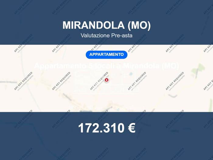 Appartamento con 5 locali in vendita in Via Massara, Centro, Mirandola
