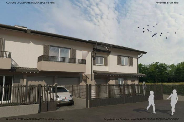 Appartamento bilocale in vendita in Via Italia, Centro, Casirate d'Adda