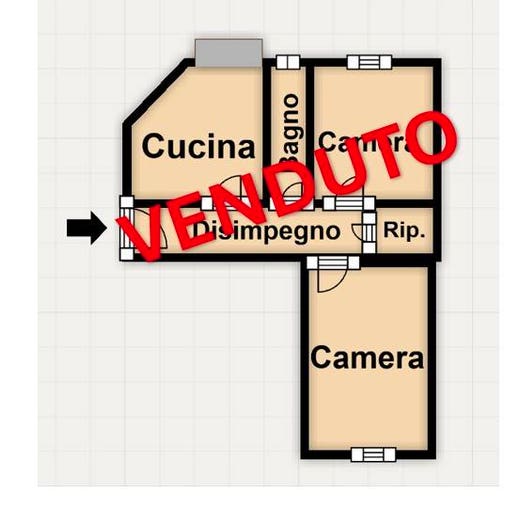 Appartamento bilocale in vendita in Via Lomellina, Argonne Corsica, Milano