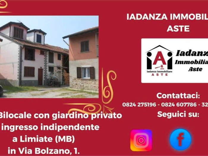 Appartamento bilocale in vendita in Via Bolzano, Centro, Limbiate
