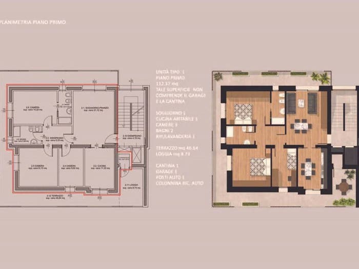 Appartamento quadrilocale in vendita in Via Cesare Battisti, Centro, Conegliano