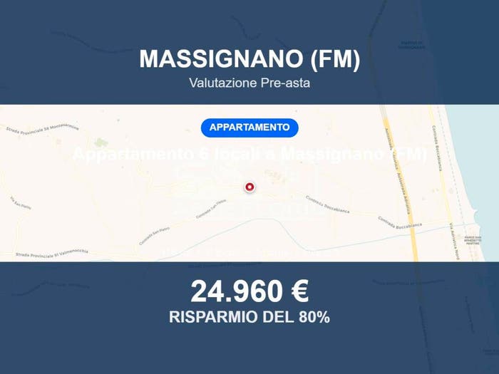 Appartamento con 6 locali in vendita in Contrada Marezi, Centro, Massignano