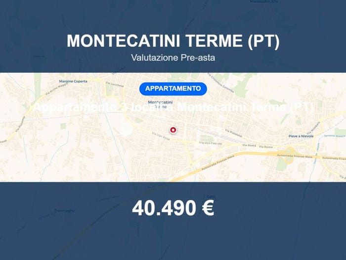 Appartamento trilocale in vendita in Via Indipendenza, MontecatiniTerme