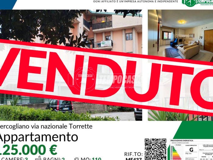 Appartamento quadrilocale in vendita in Via Nazionale, Mercogliano