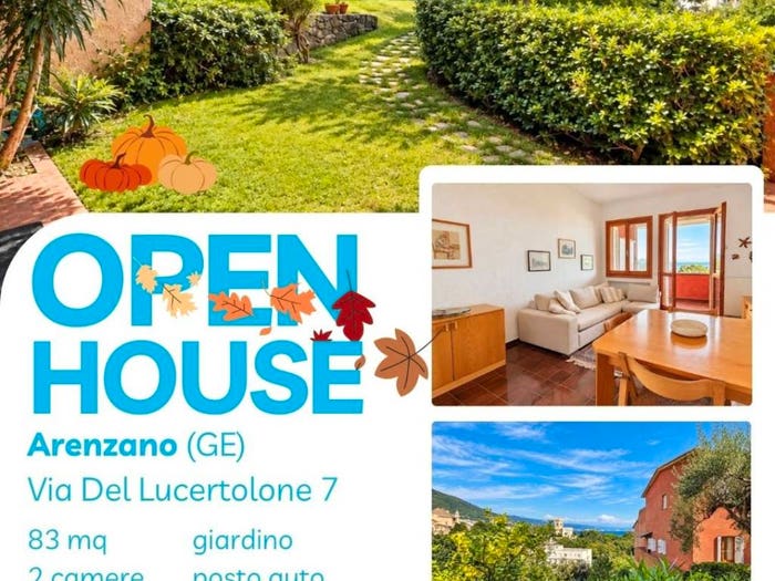 Appartamento trilocale in vendita in Via del lucertolone, Pineta, Arenzano