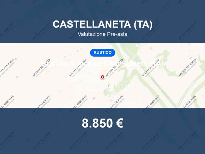 Casa quadrilocale in vendita in contrada Tartarette o Cavarella, Masseria Sant'Andrea Piccolo, Castellaneta