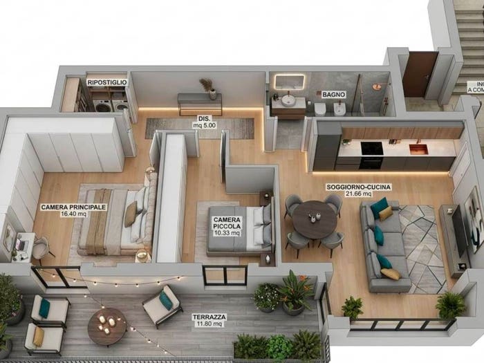 Appartamento quadrilocale in vendita in Porta al Prato San Jacopino, Firenze