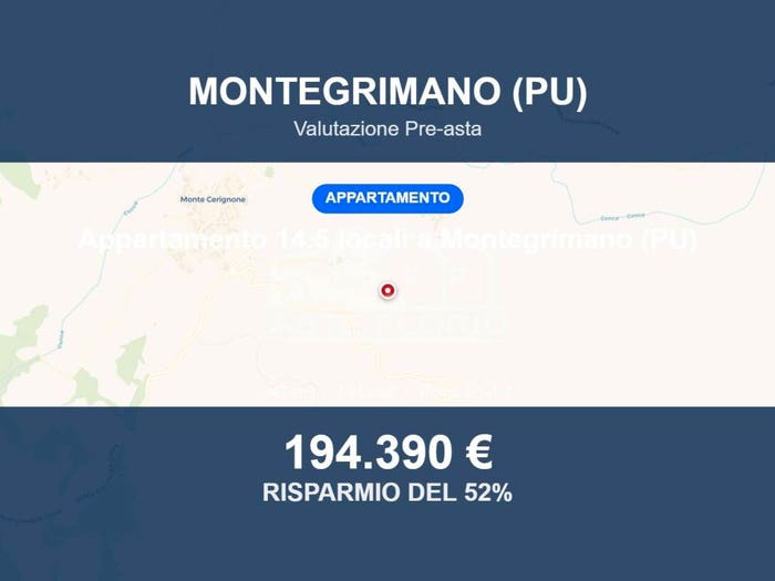 Appartamento con 6 locali in vendita in via Calacella, Centro, Monte Cerignone