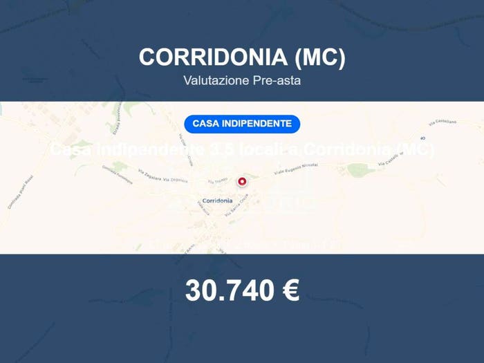 Casa trilocale in vendita in Via Santa Chiara, Centro, Corridonia
