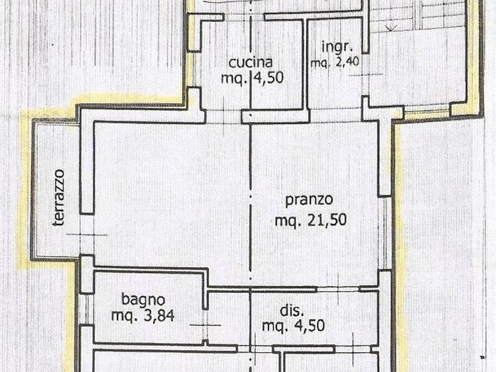 Appartamento quadrilocale in vendita in Centro, Agliana