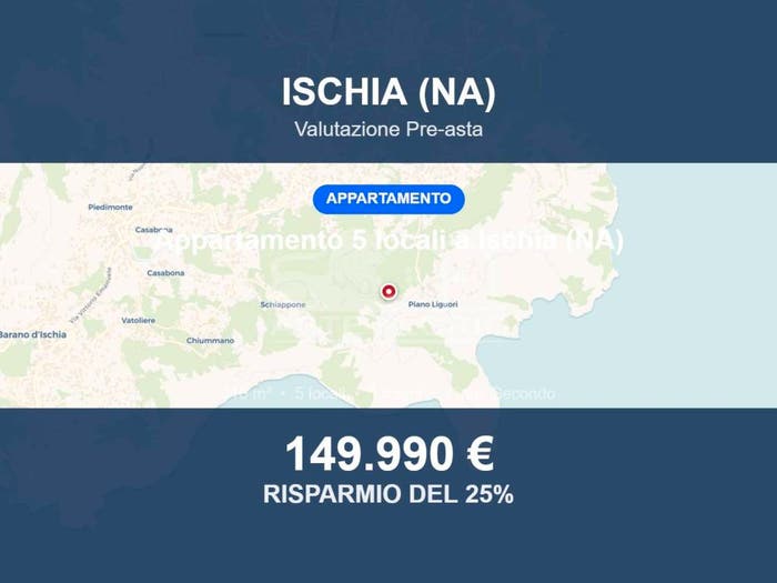 Appartamento quadrilocale in vendita in Via Di Meglio, Centro, Ischia