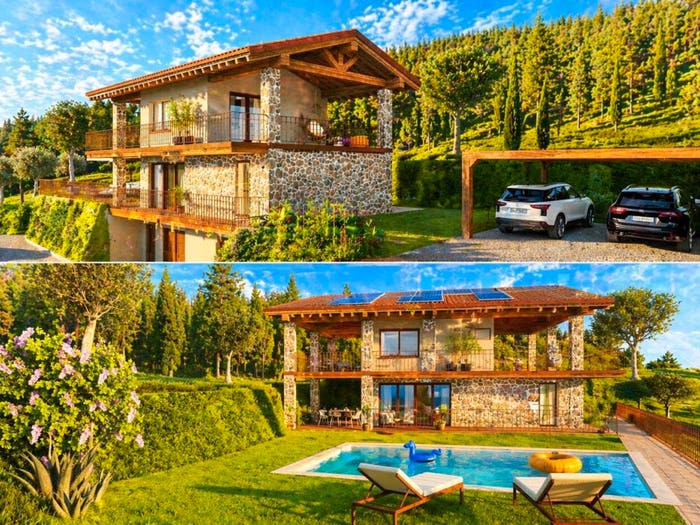 Casa quadrilocale in vendita in Via Campagnola, Costermano sul Garda