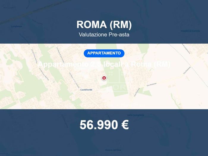 Appartamento bilocale in vendita in Via Montepagano, Lunghezza Castelverde, Roma