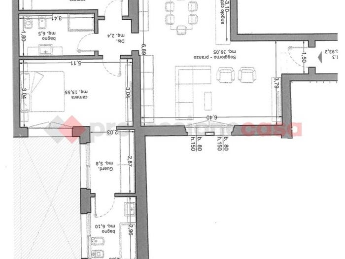 Appartamento quadrilocale in vendita in Via Raffaello Caverni, Centro, Montelupo Fiorentino