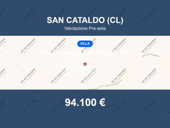 Casa con 6 locali in vendita in Contrada Vassallaggi snc, Bigini, San Cataldo