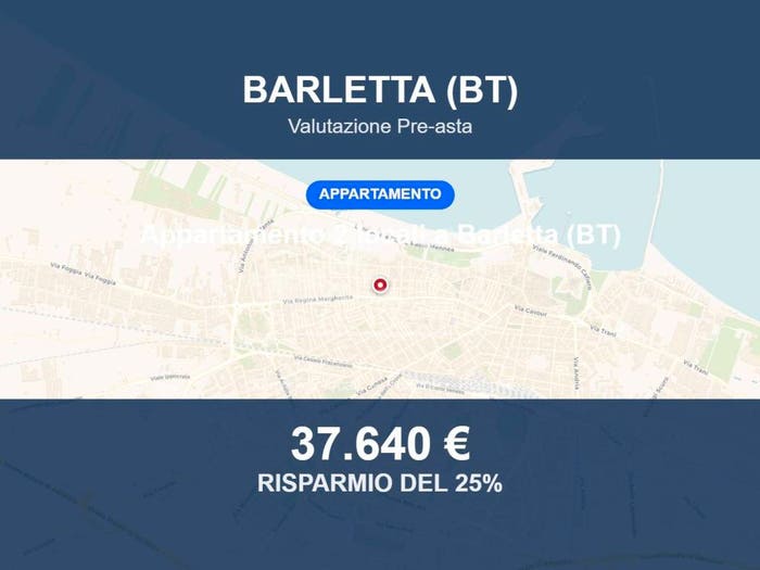 Appartamento bilocale in vendita in Via Magenta, Settefrati Via Foggia Fiumara, Barletta