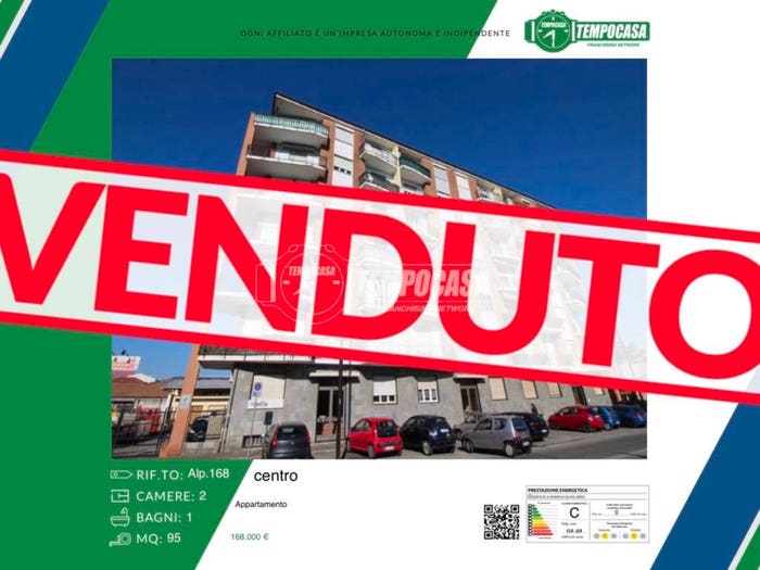Appartamento trilocale in vendita in Via cavour, Alpignano