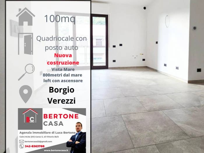 Appartamento con 5 locali in vendita in Via Valle, Borgio, Borgio Verezzi