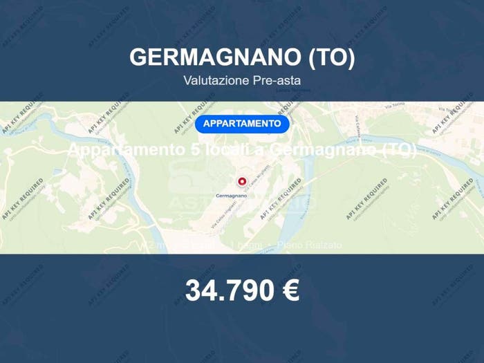 Appartamento con 5 locali in vendita in Via Borgo Nuovo, Centro, Germagnano