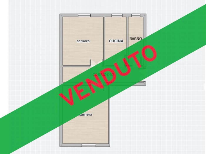 Appartamento bilocale in vendita in Via Cesena, Re di Roma, Roma