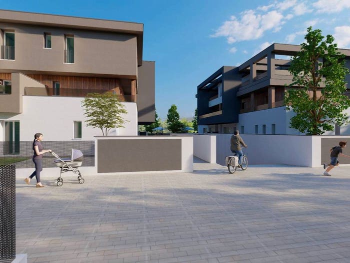 Appartamento quadrilocale in vendita in Via Cervese, Buscherini Pianta, Forlì