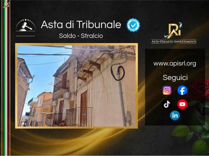 Appartamento quadrilocale in vendita in Via Cordicella, Burgio