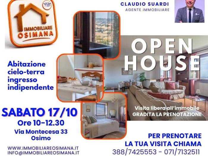 Casa con 6 locali in vendita in Via Montecesa, Centro, Osimo