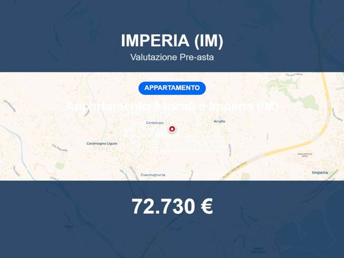 Appartamento trilocale in vendita in Via Giacomo Agnesi, Oneglia, Imperia