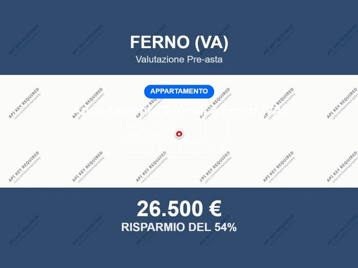 Appartamento bilocale in vendita in Via Fiume, Centro, Ferno