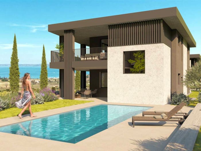 Casa quadrilocale in vendita in Villaggio I Santi, Villaggi Santi San Fermo, Lazise